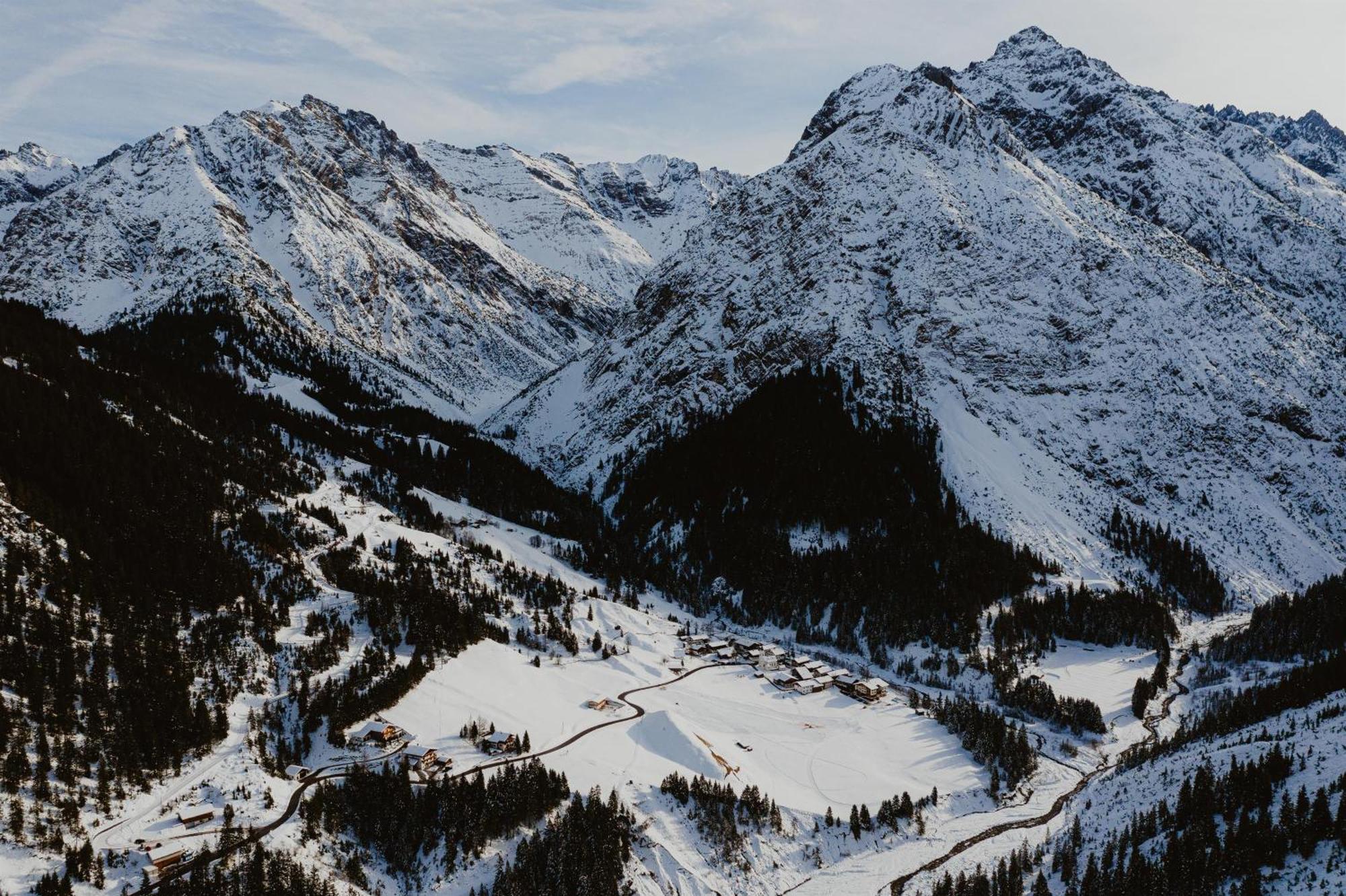 Vila Bergbauernhof Pabulariu Boden Exteriér fotografie