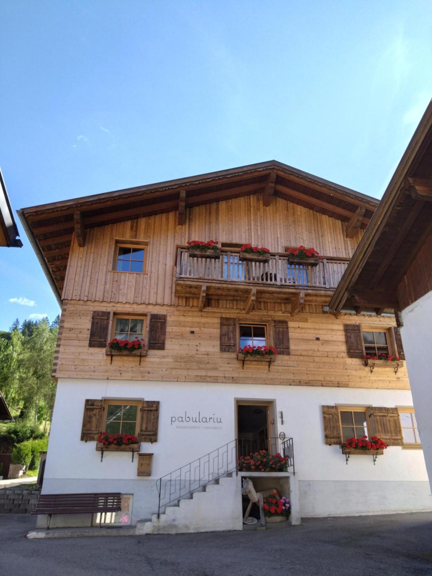 Vila Bergbauernhof Pabulariu Boden Exteriér fotografie