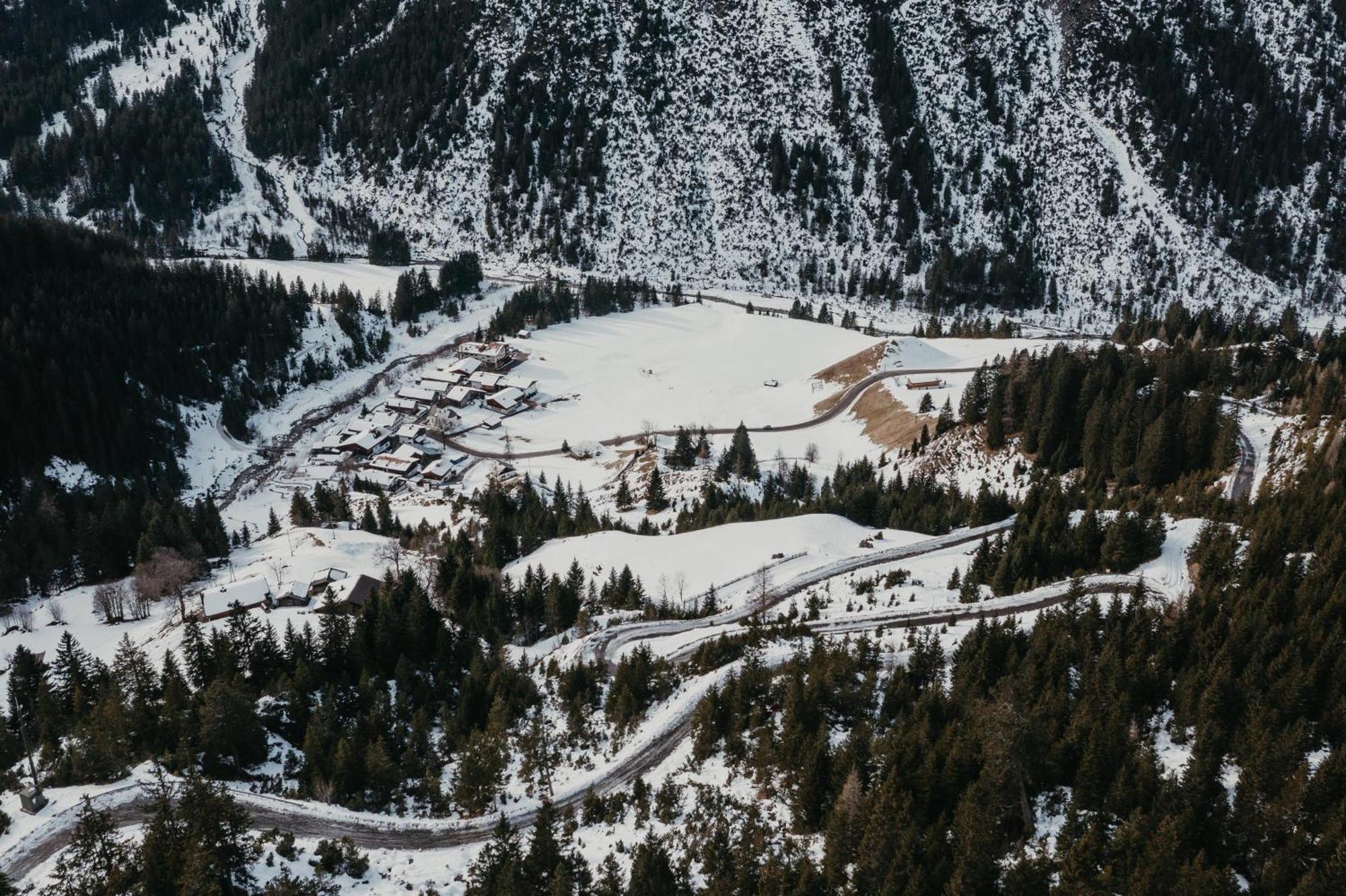 Vila Bergbauernhof Pabulariu Boden Exteriér fotografie